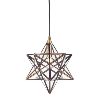 Brass Star Pendant